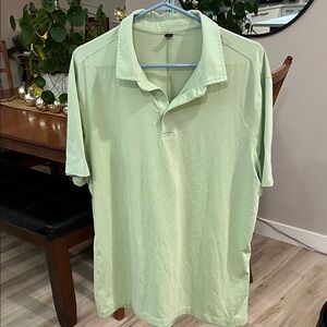 Lululemon Light Green Men's Polo Shirt